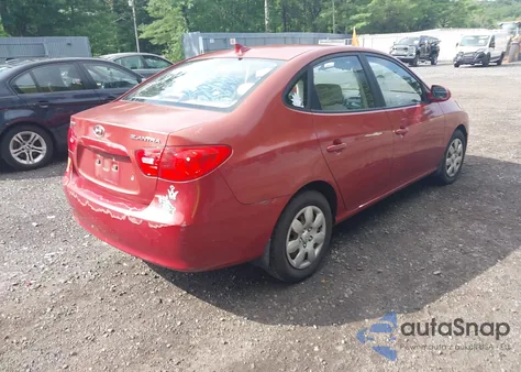2009 Hyundai Elantra Gls из США, поврежденный, VIN KMHDU46D19U647743